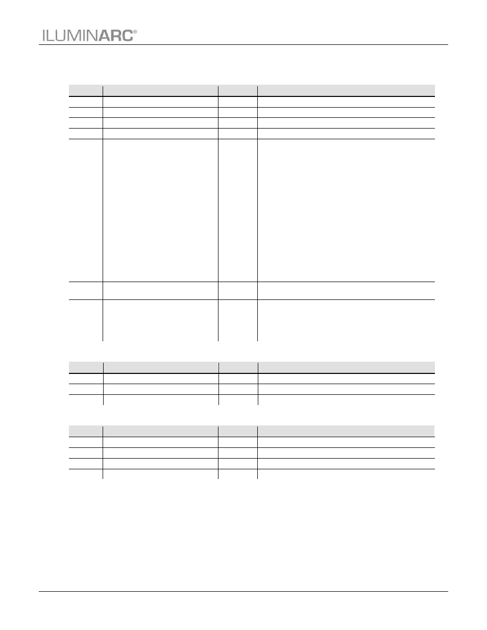 Dmx values, Arc full, Arc 1 | Arc 1 + d, Operation | ILUMINARC Ilumiline™ Inground Tri-12 IP User Manual | Page 21 / 31