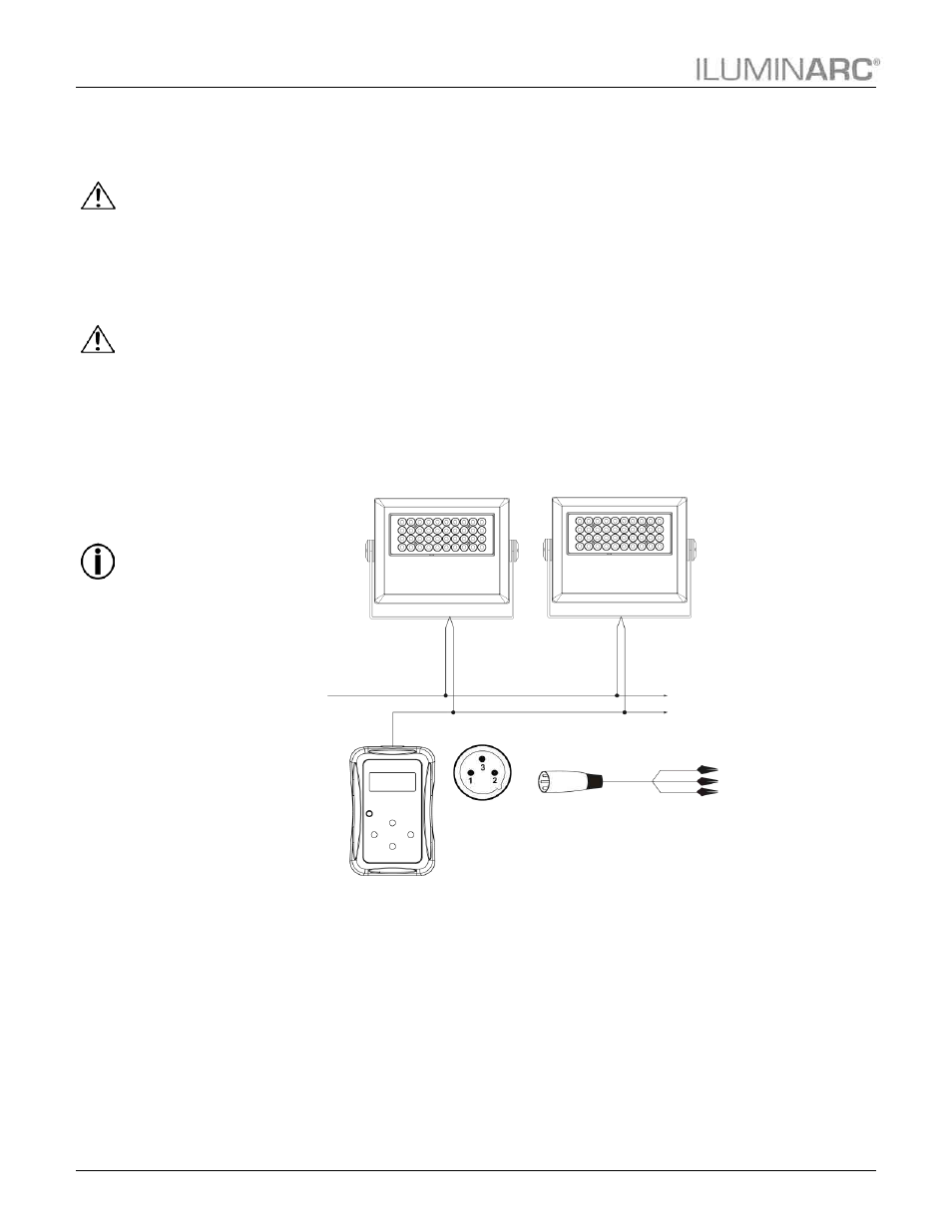 Installation, Mounting, Power | Dmx linking | ILUMINARC Ilumicode™ Addresser User Manual | Page 10 / 19