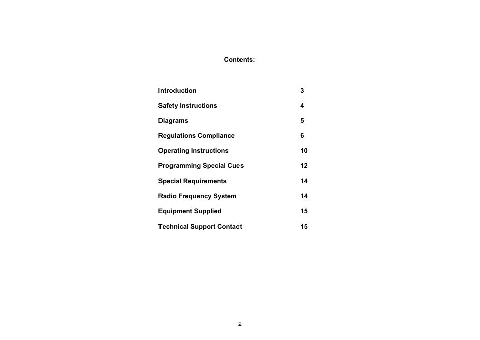 Interspace Industries MicroCue2 User Manual | Page 2 / 16