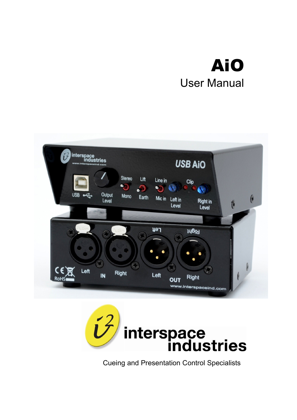 Interspace Industries AiO User Manual | 4 pages