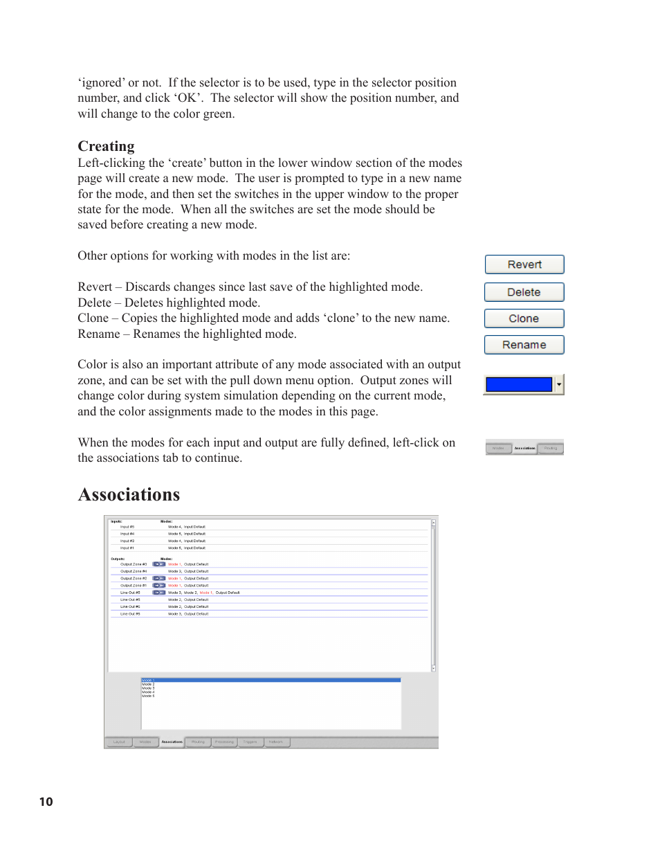 Associations | Ivie iFlex 2400 Series User Manual | Page 12 / 29