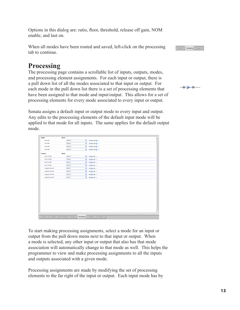 Processing | Ivie iFlex 2400 Series User Manual | Page 15 / 29