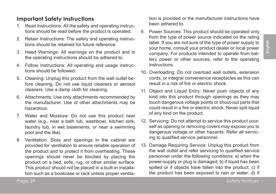 COBY electronic KYROS MID9742 User Manual | Page 39 / 124