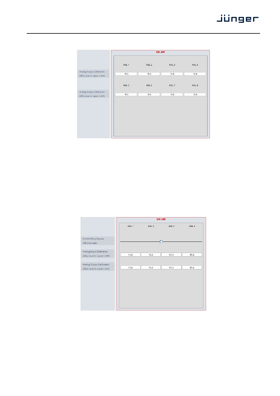 D*ap8 | Junger Audio D*AP8 Digital Audio Processor User Manual | Page 41 / 100