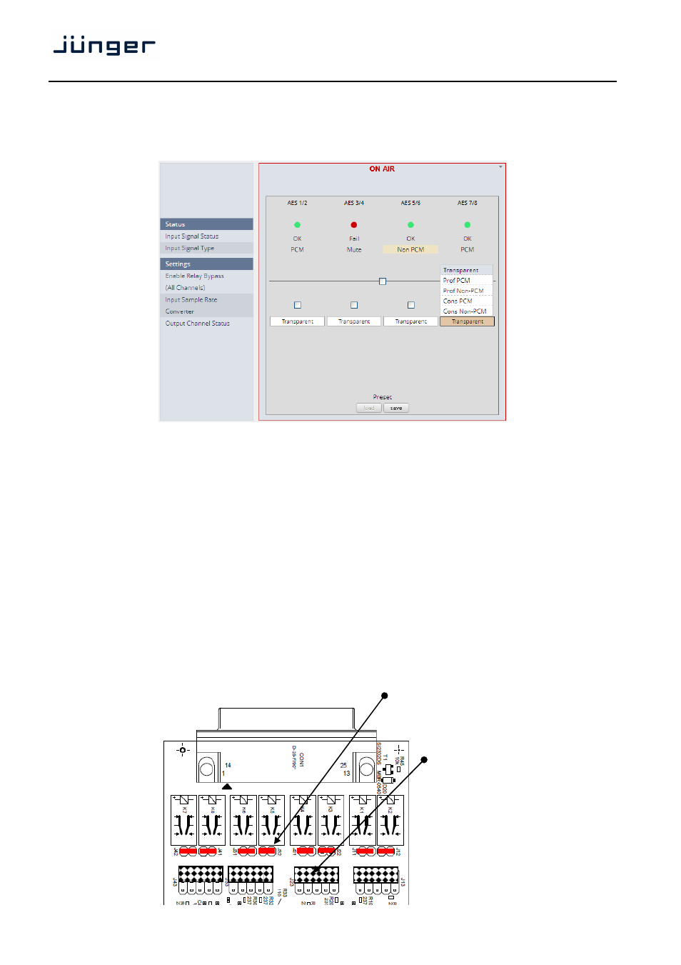 D*ap8 | Junger Audio D*AP8 Digital Audio Processor User Manual | Page 42 / 100