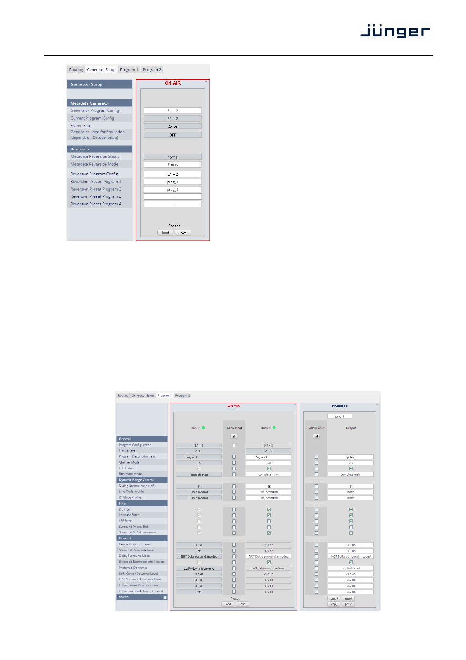 D*ap8 | Junger Audio D*AP8 Digital Audio Processor User Manual | Page 51 / 100