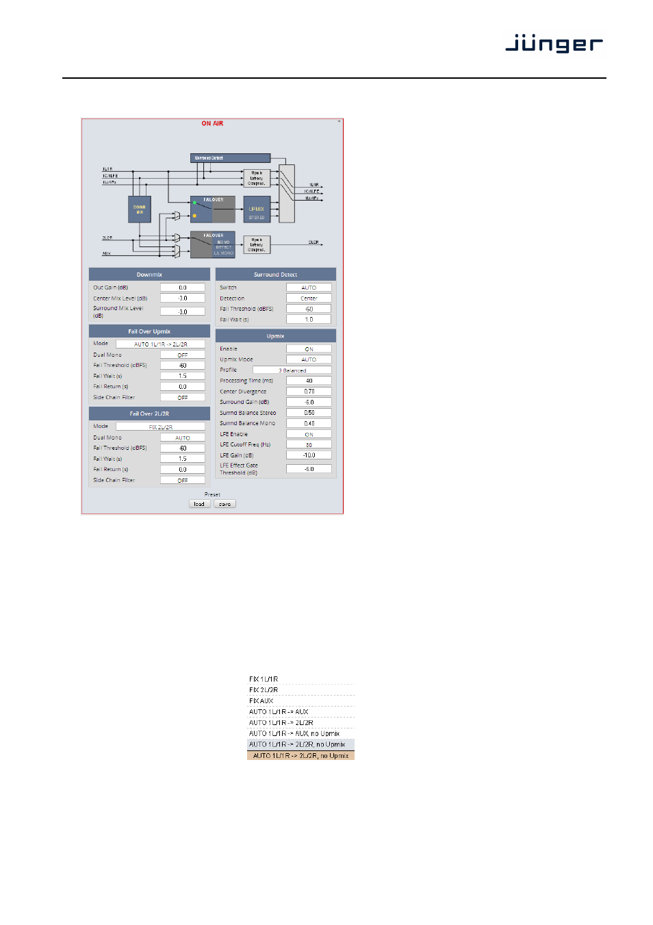 D*ap8 | Junger Audio D*AP8 Digital Audio Processor User Manual | Page 59 / 100