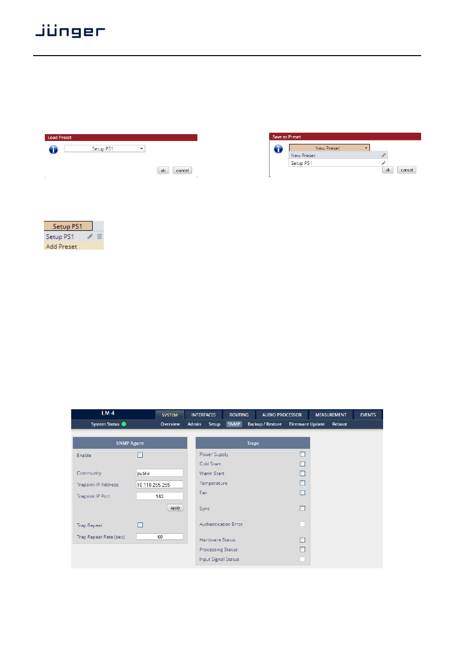 D*ap4 | Junger Audio D*AP4 FLX / D*AP4 LM Edition User Manual | Page 23 / 85