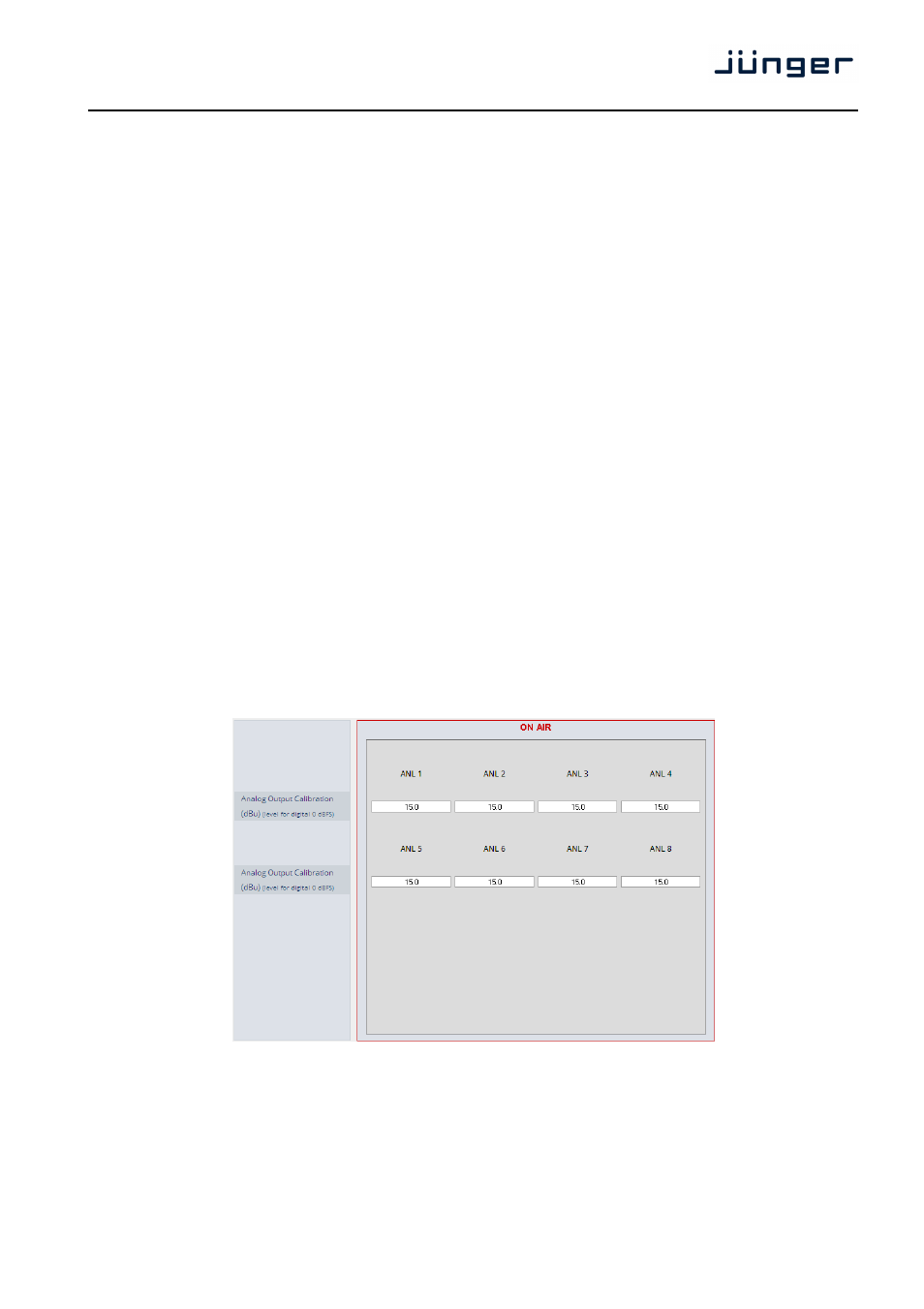 D*ap4 | Junger Audio D*AP4 FLX / D*AP4 LM Edition User Manual | Page 38 / 85