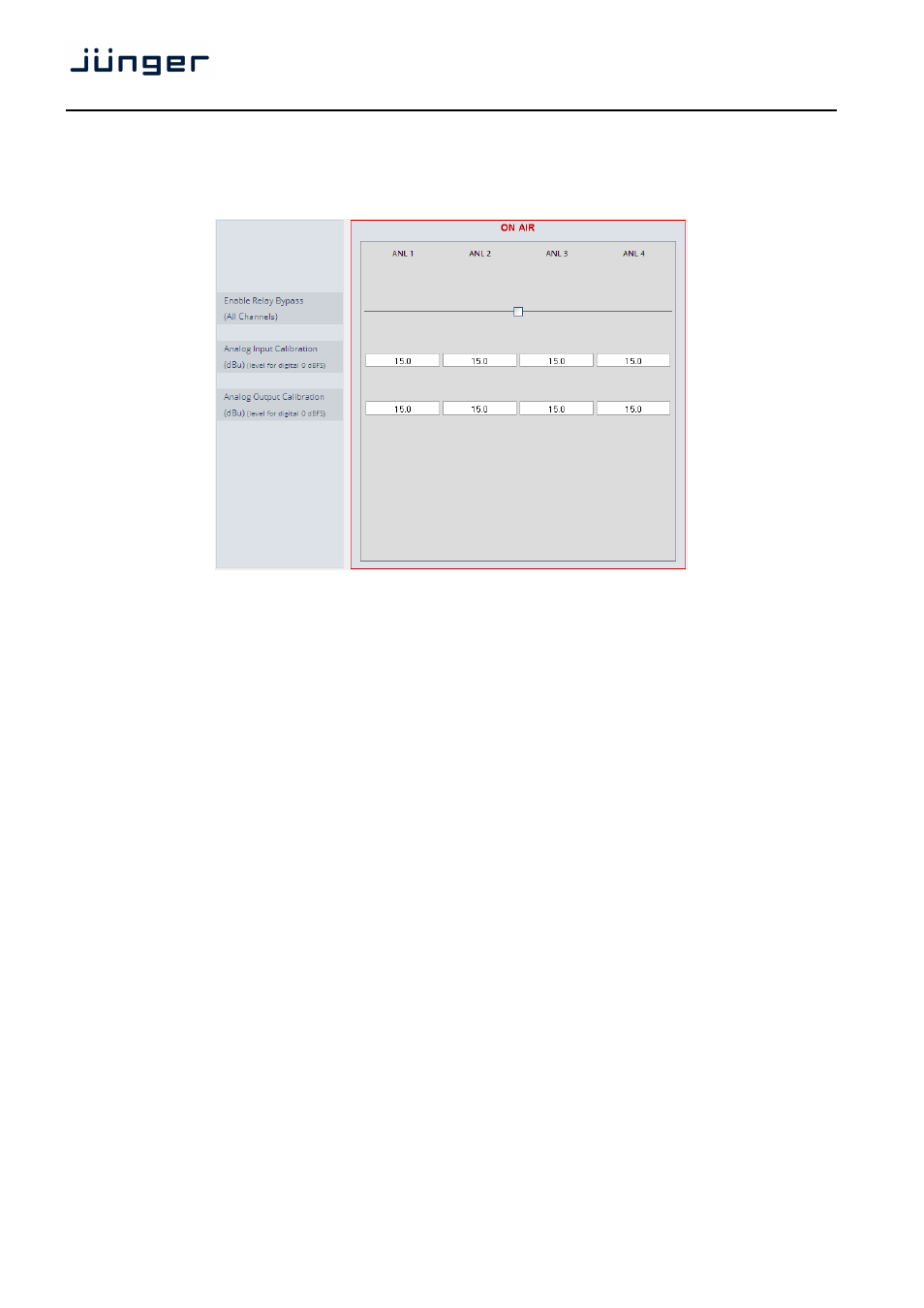 D*ap4 | Junger Audio D*AP4 FLX / D*AP4 LM Edition User Manual | Page 39 / 85