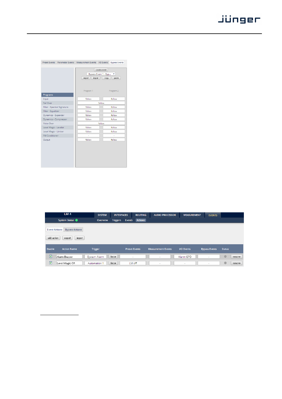 D*ap4 | Junger Audio D*AP4 FLX / D*AP4 LM Edition User Manual | Page 72 / 85