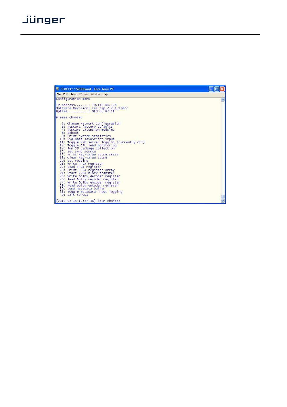T*ap | Junger Audio T*AP Television Audio Processor Edition User Manual | Page 14 / 68