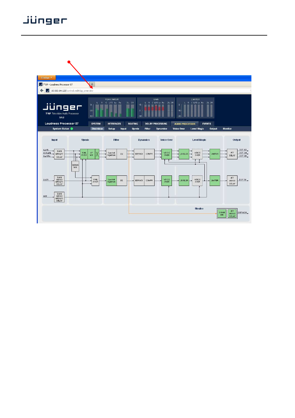 T*ap | Junger Audio T*AP Television Audio Processor Edition User Manual | Page 20 / 68