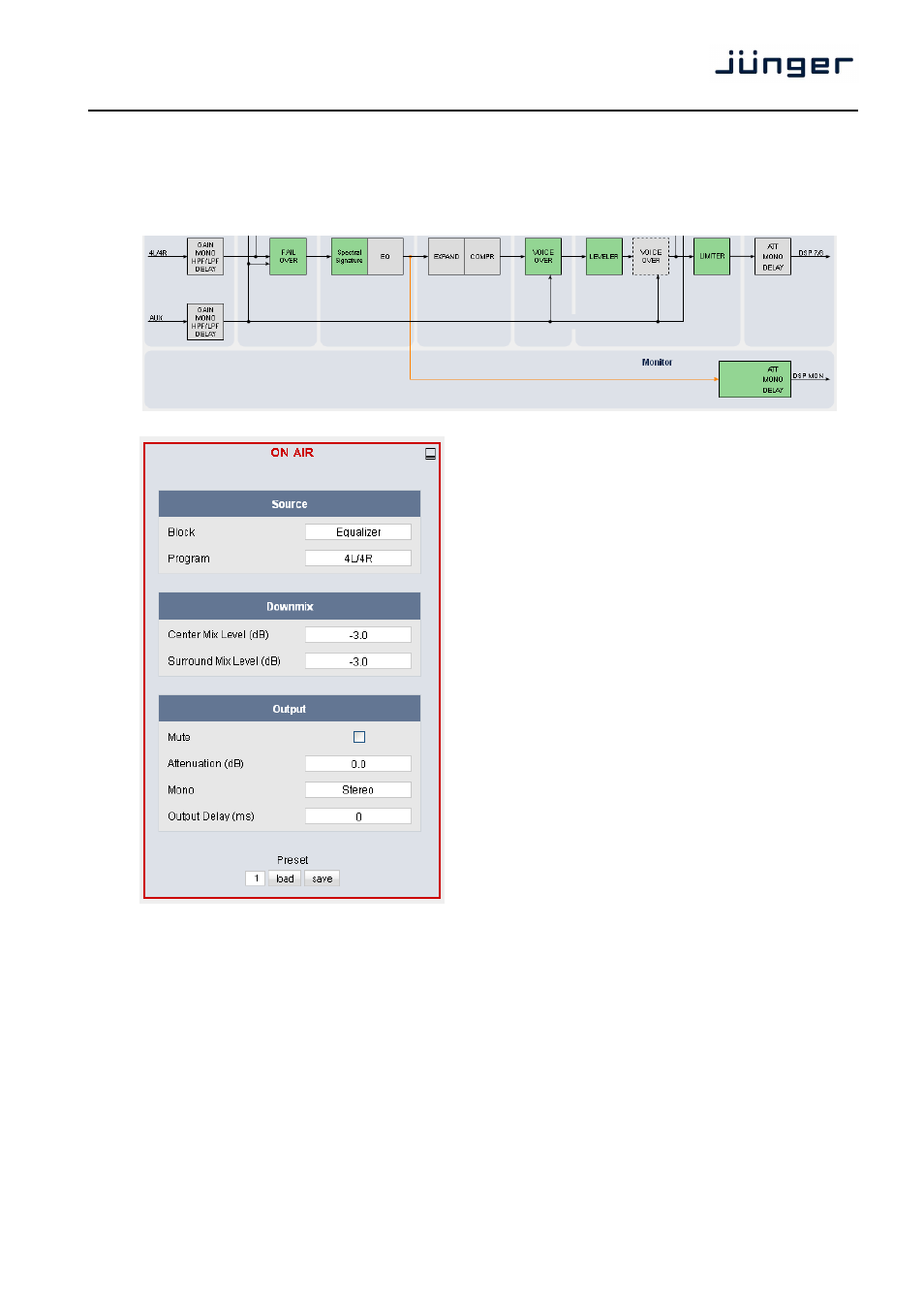 T*ap | Junger Audio T*AP Television Audio Processor Edition User Manual | Page 53 / 68