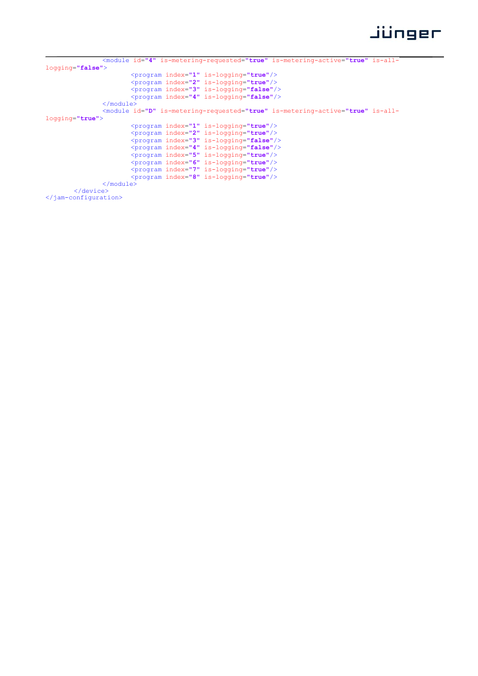J*am | Junger Audio J*AM Application Manager User Manual | Page 20 / 26