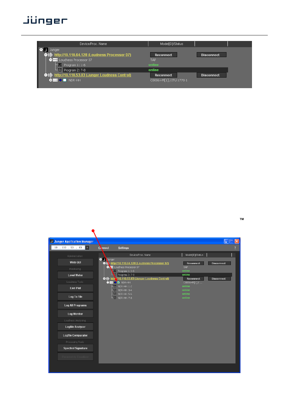 J*am | Junger Audio J*AM Application Manager User Manual | Page 5 / 26