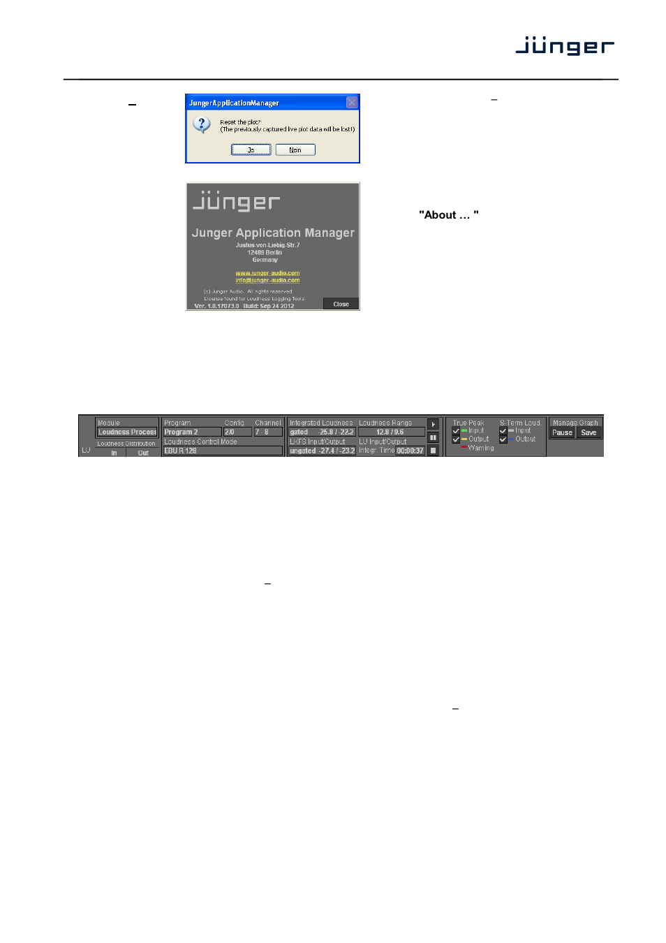 J*am | Junger Audio J*AM Application Manager User Manual | Page 8 / 26