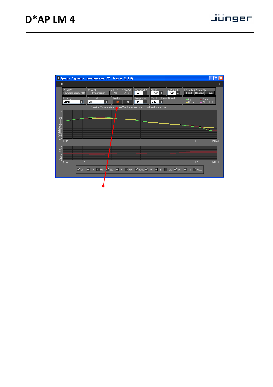 D*ap lm 4 | Junger Audio D*AP LM2 / D*AP LM4 - Digital Audio Processor User Manual | Page 31 / 56