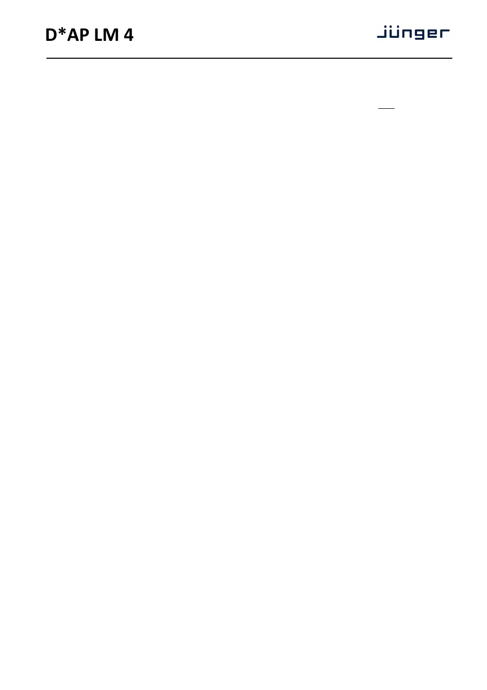 D*ap lm 4, Content | Junger Audio D*AP LM2 / D*AP LM4 - Digital Audio Processor User Manual | Page 5 / 56