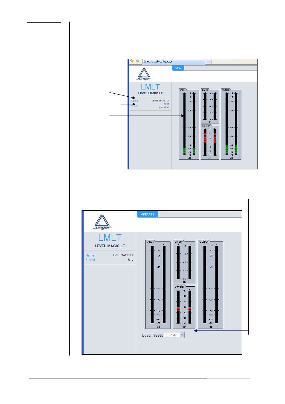 Junger Audio Transmission processor Level Magic LT User Manual | Page 24 / 48