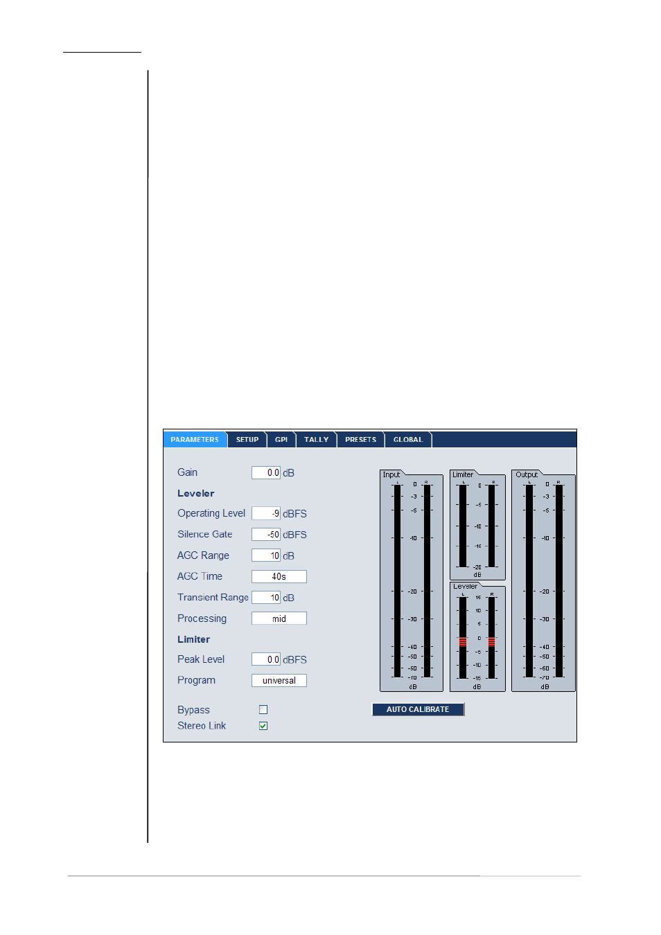 Junger Audio Transmission processor Level Magic LT User Manual | Page 26 / 48