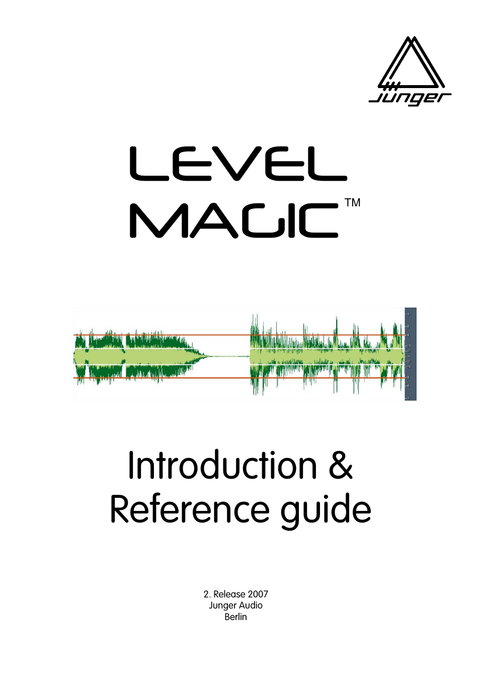 070301_lm_intro.pdf, Level magic, Introduction & reference guide | Junger Audio Transmission processor Level Magic LT User Manual | Page 33 / 48