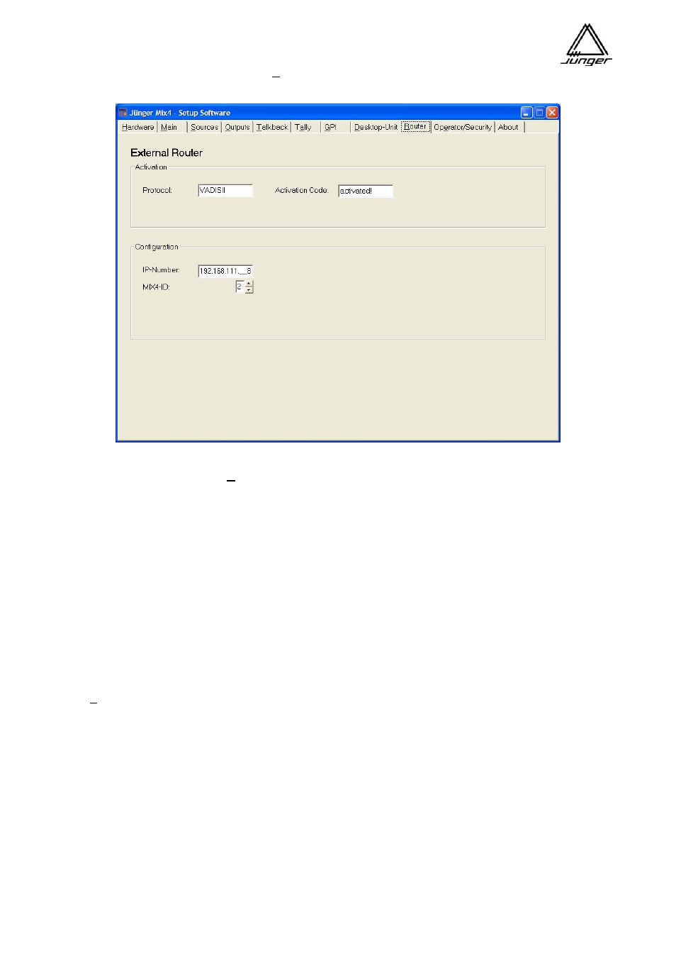 Junger Audio MIX4 Small Desktop Mixer User Manual | Page 37 / 72