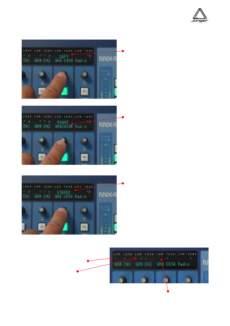 Junger Audio MIX4 Small Desktop Mixer User Manual | Page 43 / 72