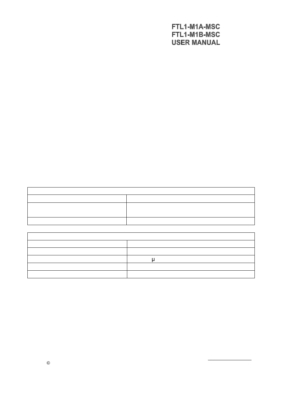Overview | KBC Networks FTL1-M1A-B-MSC User Manual | Page 3 / 10