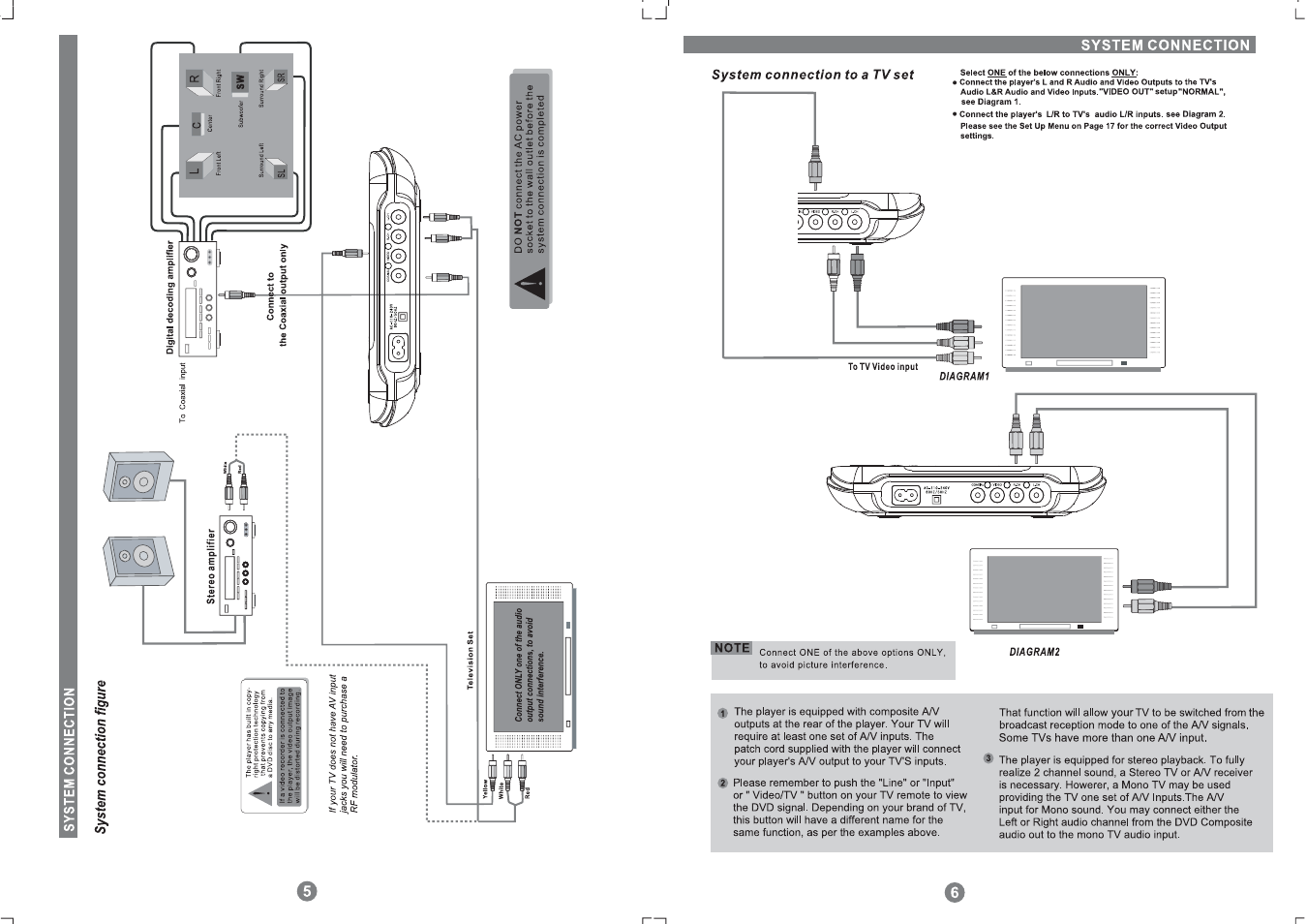 Setup menu | COBY electronic DVD-209 User Manual | Page 6 / 13