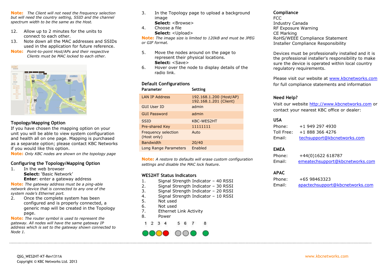 KBC Networks WES2HT 17dBi to 17dBi Point-to-Point Kit User Manual | Page 2 / 2