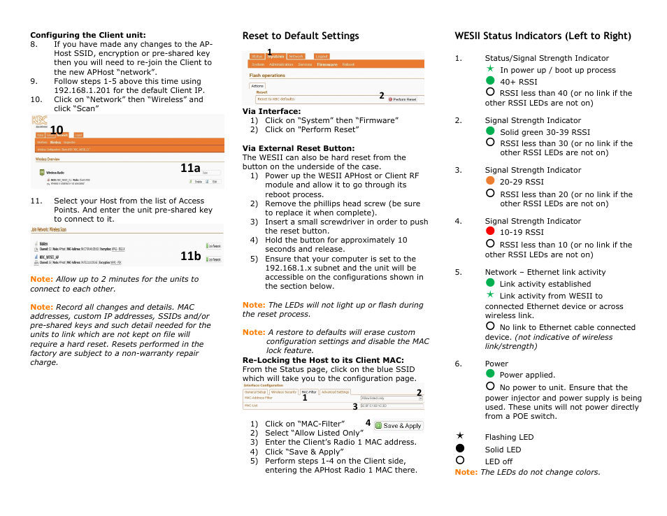 KBC Networks WESIIKT V221 17dBi to 17dBi Kit User Manual | Page 3 / 4