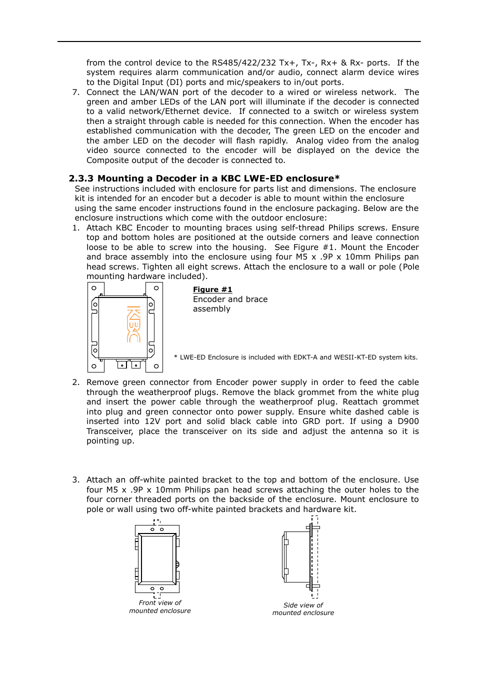 KBC Networks MPEG4 Decoder User Manual | Page 11 / 29