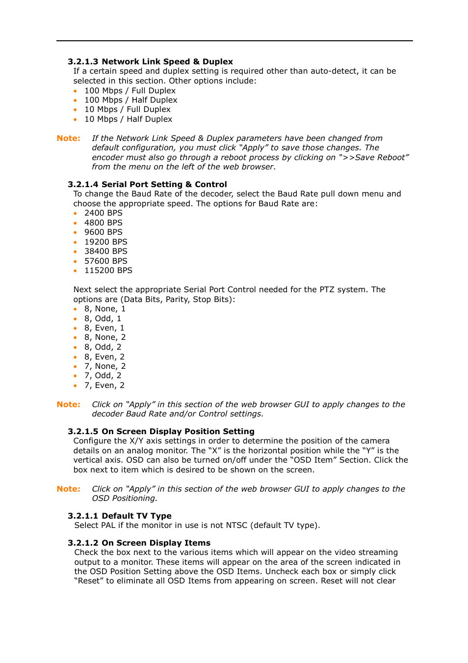 KBC Networks MPEG4 Decoder User Manual | Page 16 / 29