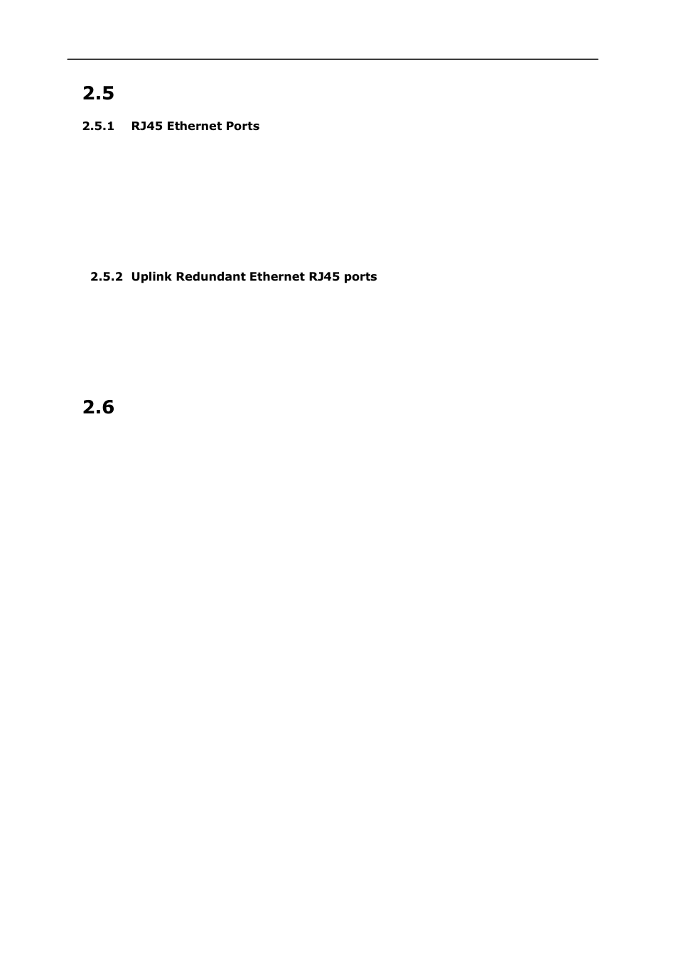 5 ethernet rj45 connections, 6 fiber optic connections | KBC Networks ESML6-FL2 User Manual | Page 8 / 20