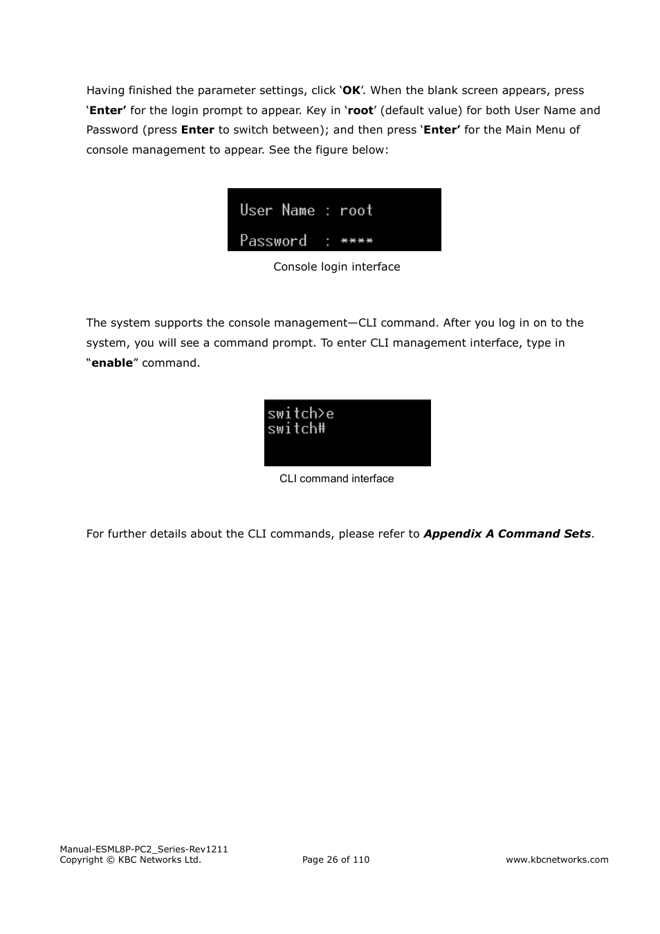 KBC Networks ESML8P-PC2 User Manual | Page 26 / 110