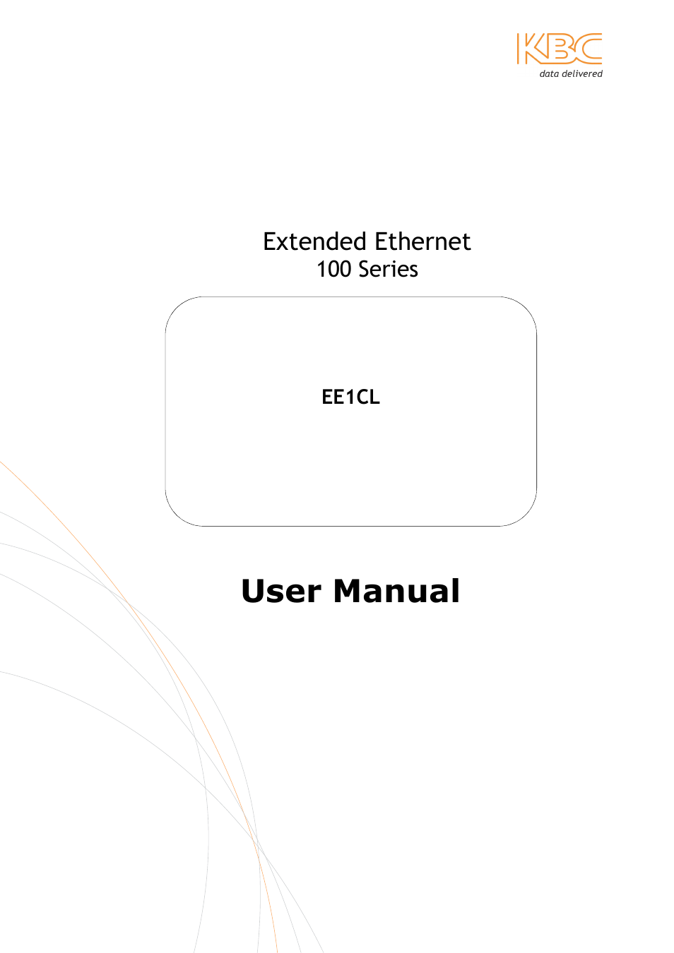 KBC Networks EE1CL User Manual | 17 pages