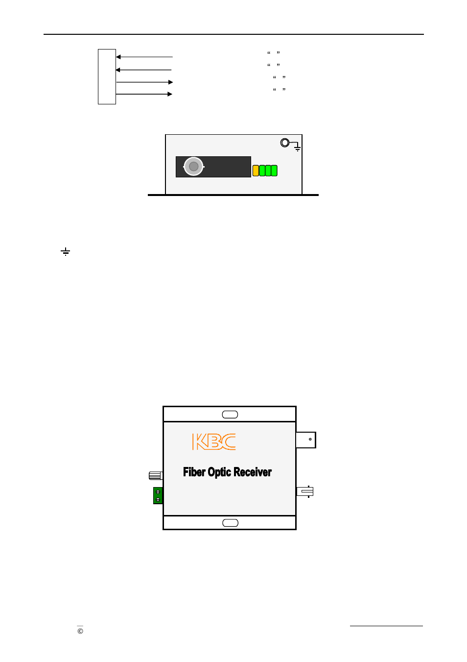 Receiver enclosure | KBC Networks Compact Transceiver User Manual | Page 17 / 36