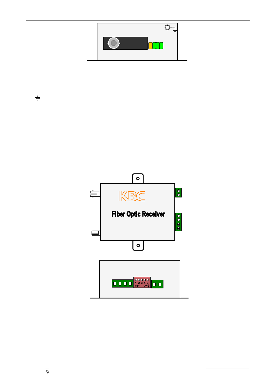 6 data receiver | KBC Networks Compact Transceiver User Manual | Page 24 / 36