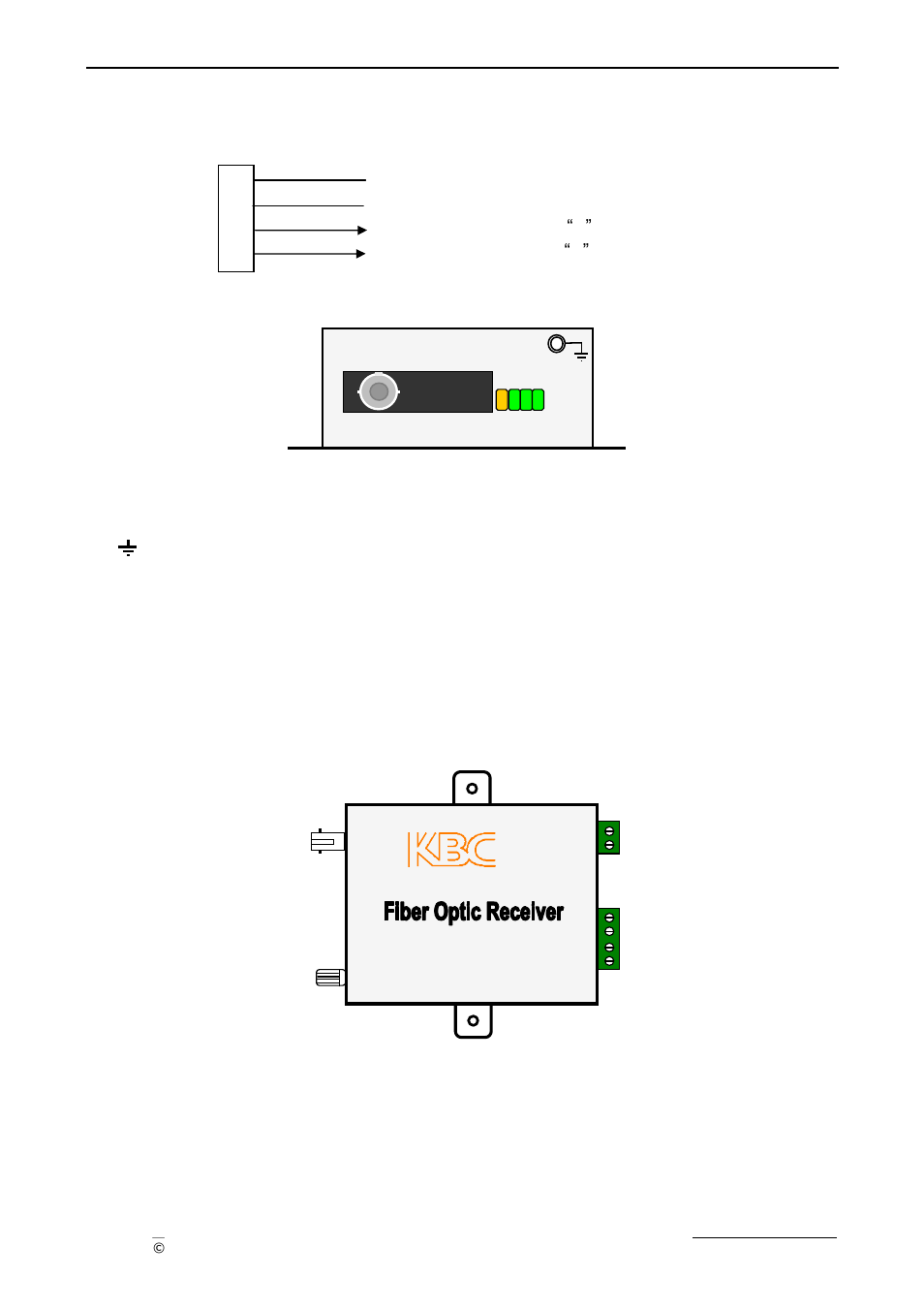 2 bi-directional contact closure receiver | KBC Networks Compact Transceiver User Manual | Page 26 / 36