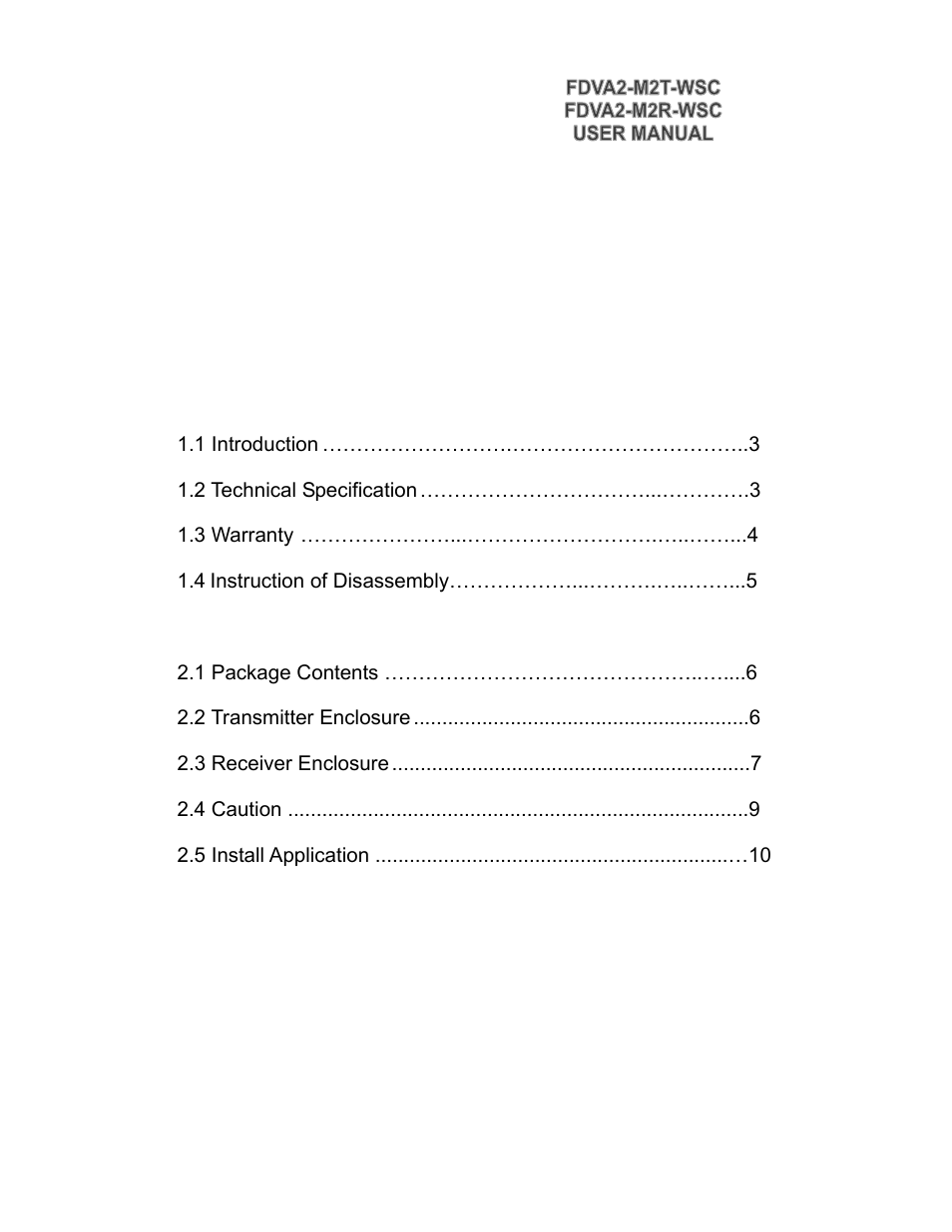 KBC Networks FDVA2-M2T-R-WSC User Manual | Page 2 / 11