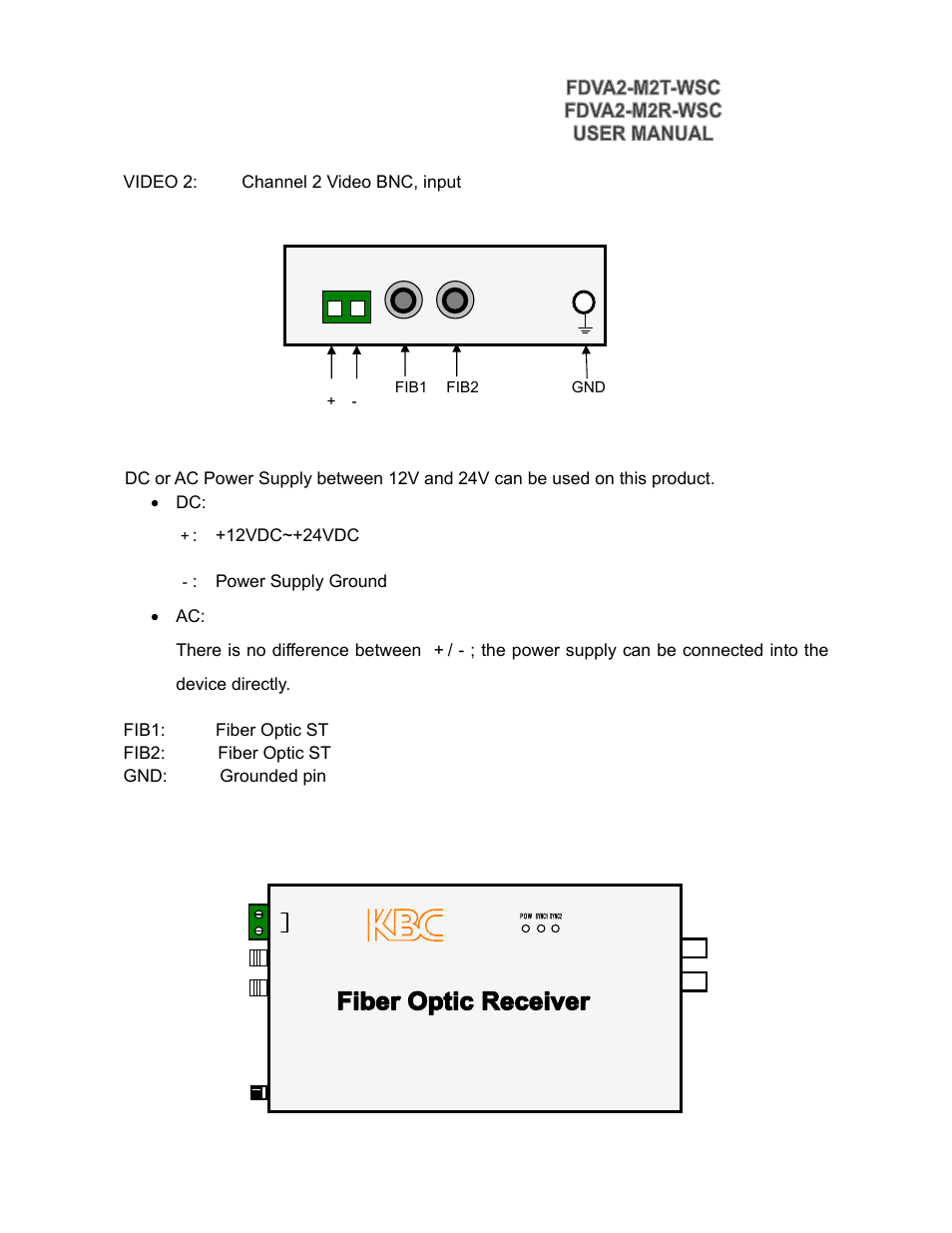 KBC Networks FDVA2-M2T-R-WSC User Manual | Page 7 / 11