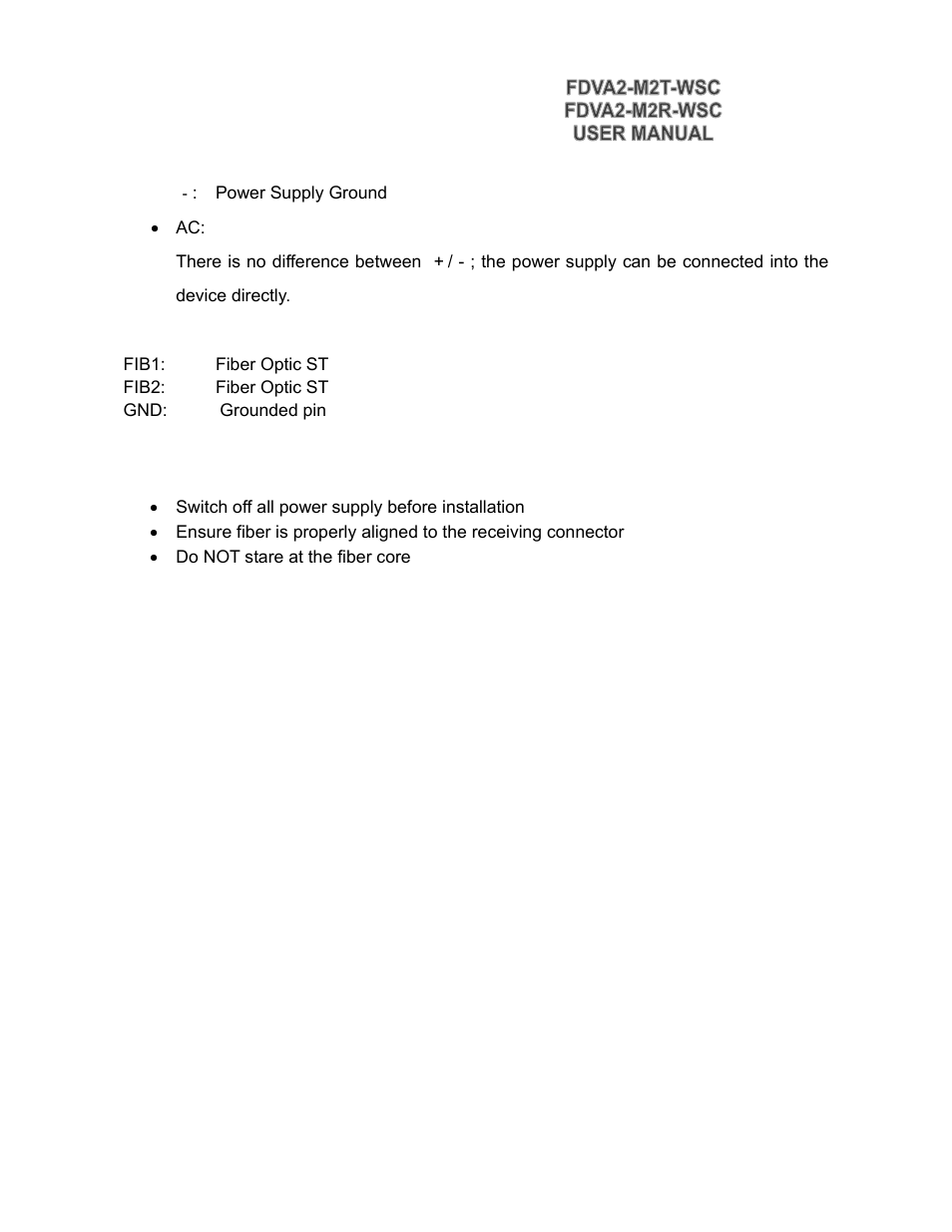 KBC Networks FDVA2-M2T-R-WSC User Manual | Page 9 / 11