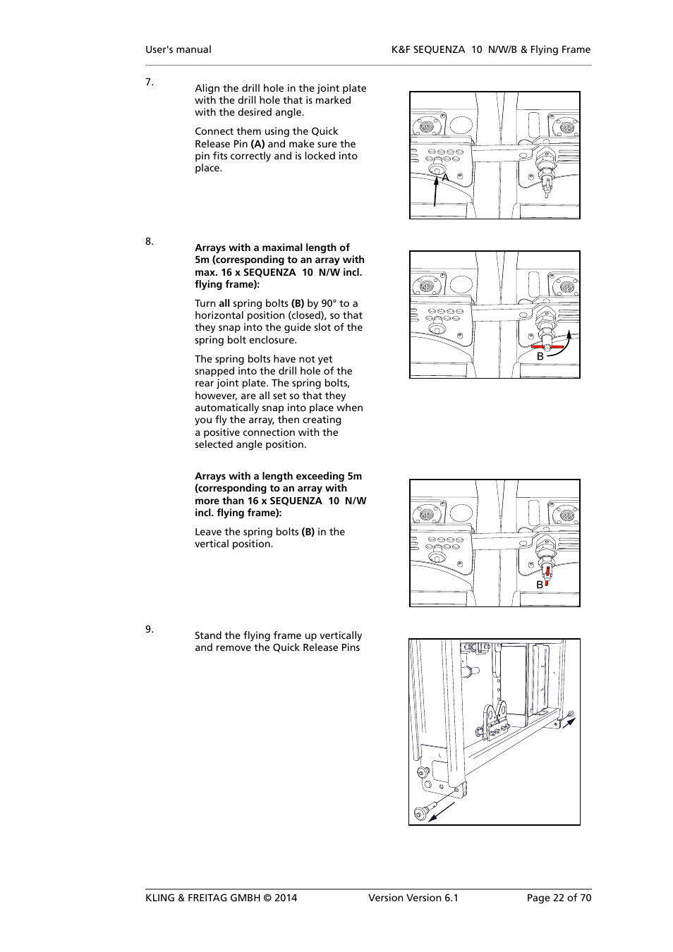 KLING & FREITAG K&F SEQUENZA 10 W User Manual | Page 22 / 70