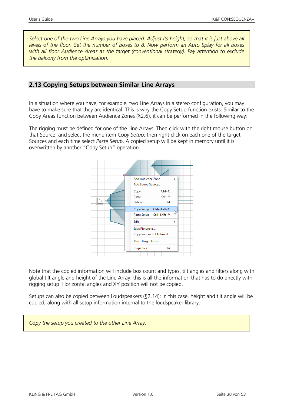 KLING & FREITAG CON:SEQUENZA+K&F User Manual | Page 30 / 53