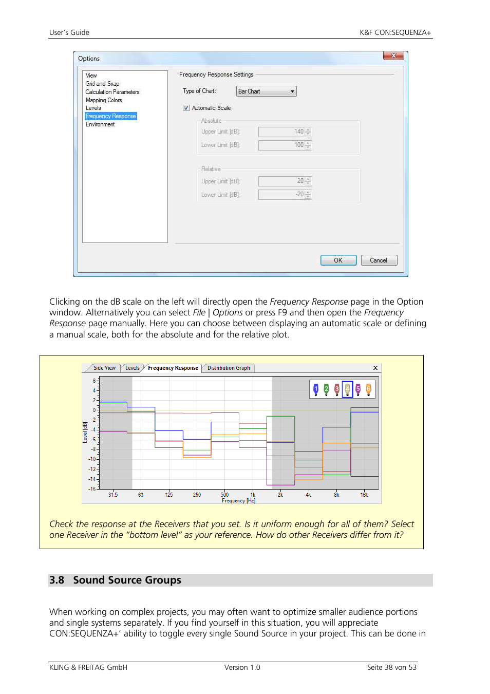 KLING & FREITAG CON:SEQUENZA+K&F User Manual | Page 38 / 53