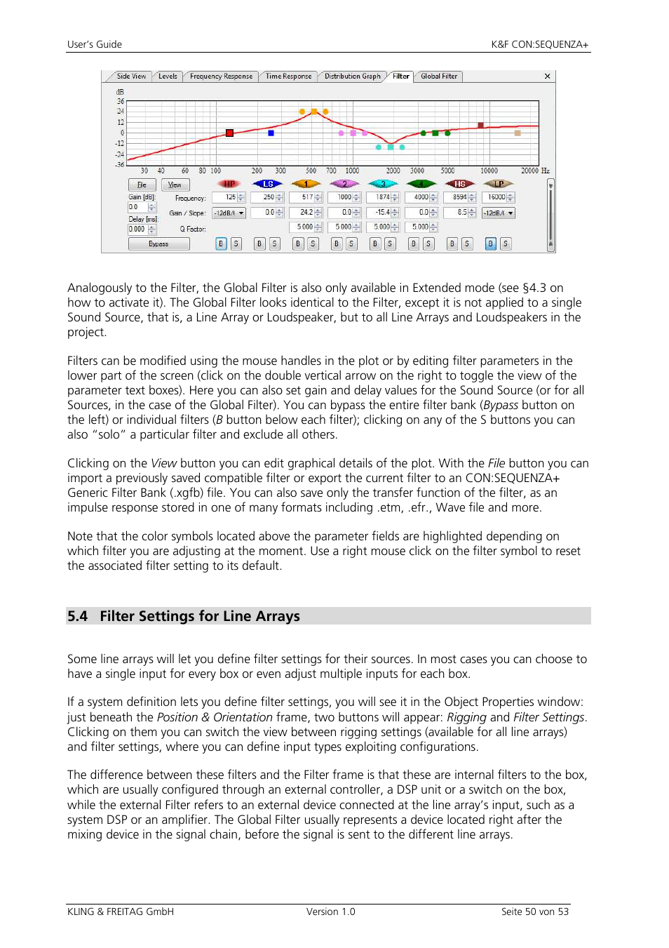 KLING & FREITAG CON:SEQUENZA+K&F User Manual | Page 50 / 53