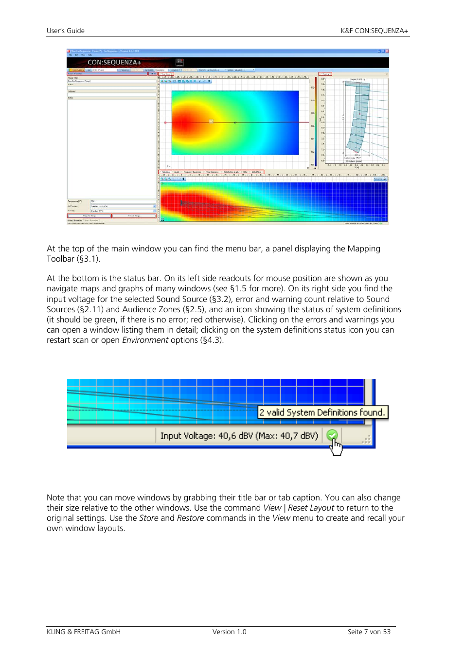 KLING & FREITAG CON:SEQUENZA+K&F User Manual | Page 7 / 53