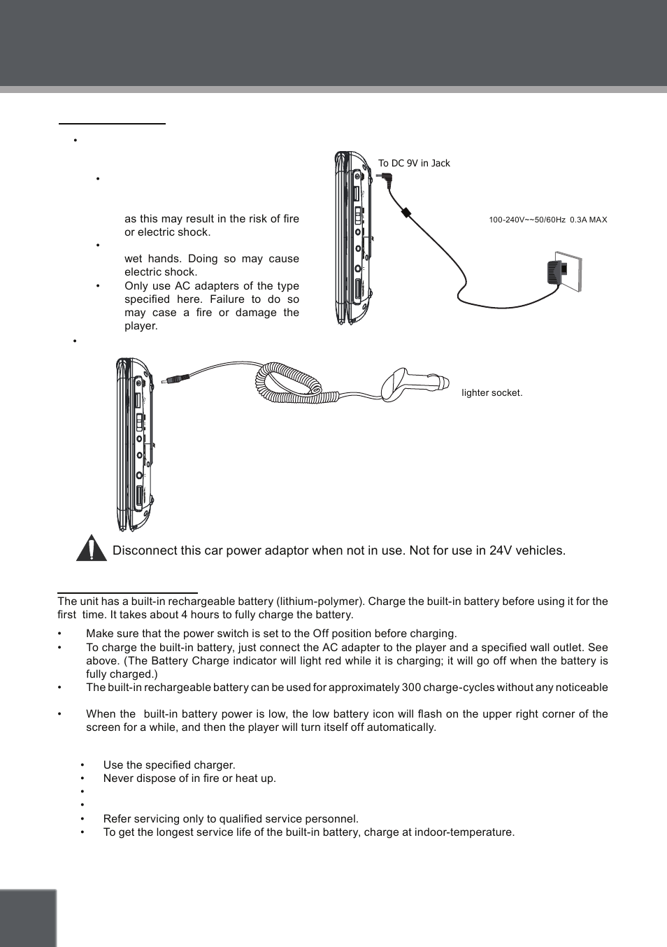 Connections | COBY electronic TFDVD7379 User Manual | Page 14 / 26