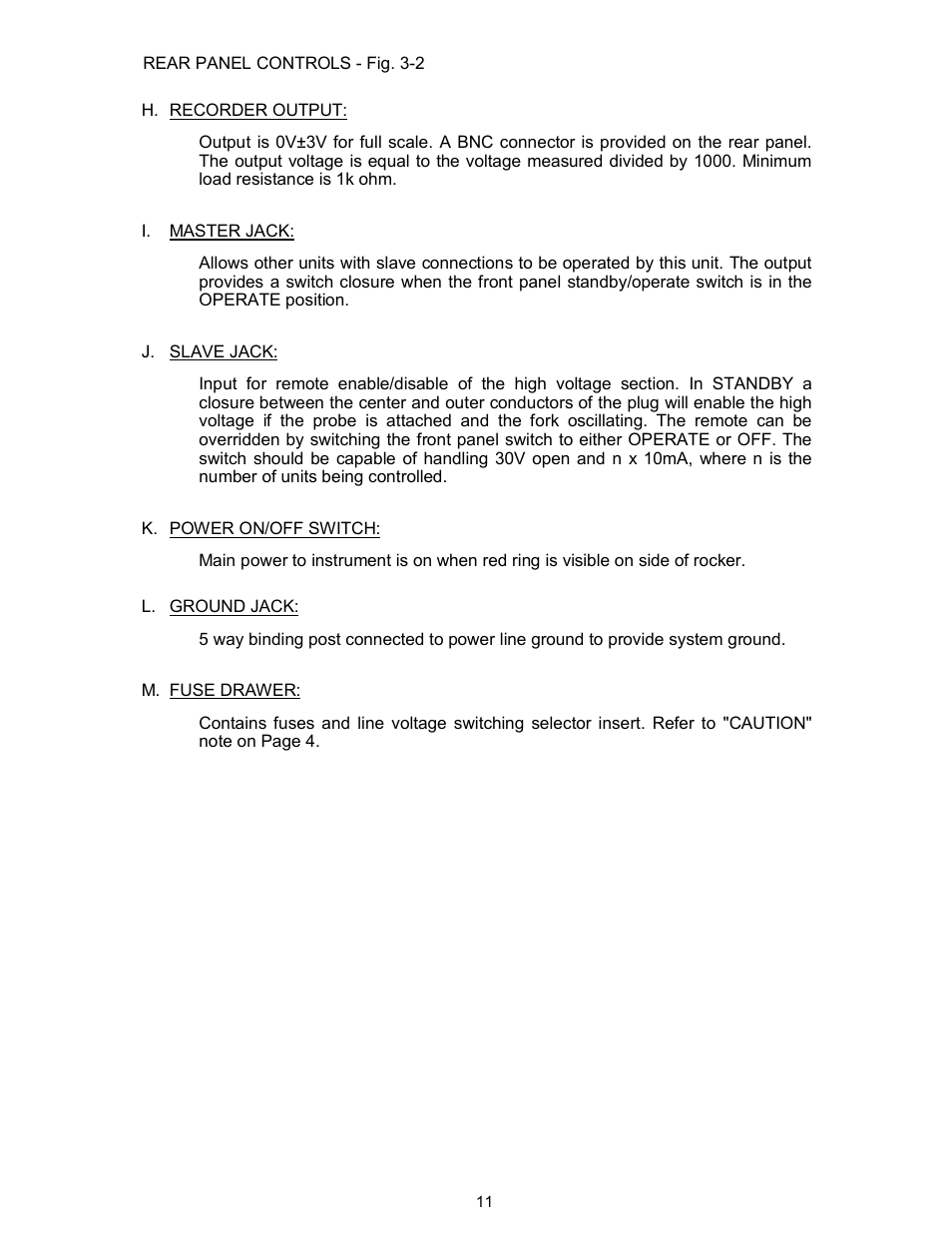 Monroe Electronics Electrostatic Voltmeter - Isoprobe® - model 244A User Manual | Page 11 / 24